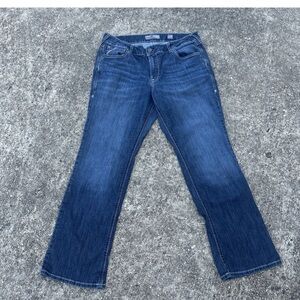 Ariat Men's Bootcut Jeans in Deep Blue